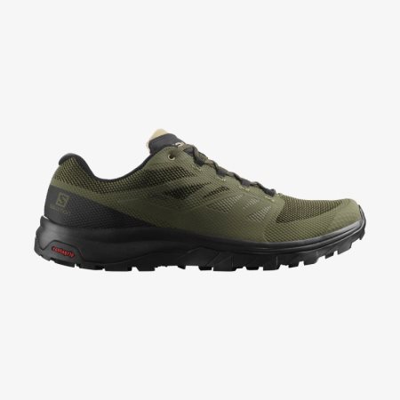 Salomon OUTLINE GORE-TEX Mens Hiking Shoes Olive | Salomon South Africa